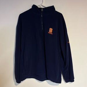 Syracuse quarter zip.